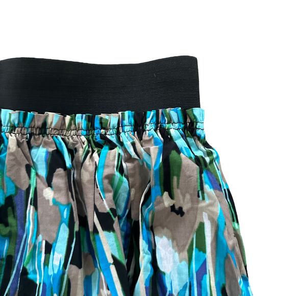 Kensie Blue Floral Mini Skirt - Picture 4 of 7